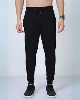 Classic Fit Unisex Summer Joggers Black