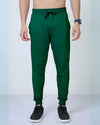 Classic Fit Unisex Summer Joggers Bottle Green