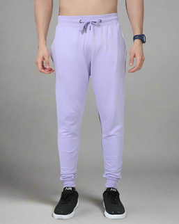 Classic Fit Unisex Summer Joggers Lavender