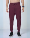 Classic Fit Unisex Summer Joggers Maroon