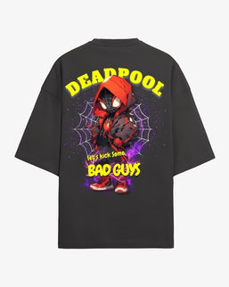 Deadpool-Unisex Terry Oversized T-Shirt