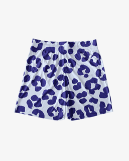 LeopardPatternAll-OverPrintedKnitShorts