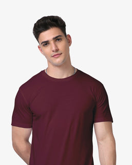 Supima: Premium Navy Blue and Maroon T-Shirts