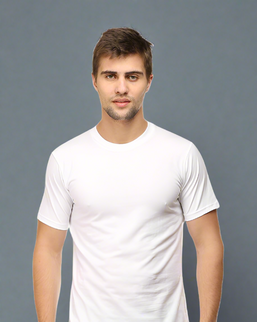 Men's Round Neck Half Sleeve Classic Fit T-shirt