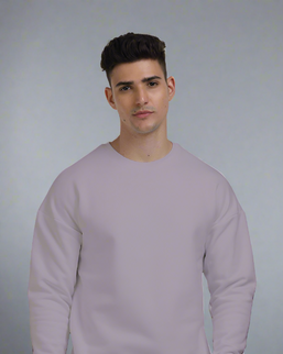 Men's Premium Heavyweight Oversized Sweatshirt Lavender