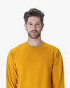 Men's Classic Fit Premium Sweatshirt Mustard Yellow