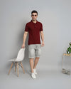 Men's Classic Half Sleeve Polo T-Shirt