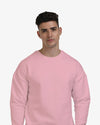 Men's Premium Heavyweight Oversized Sweatshirt Light Baby Pink