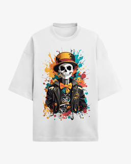 The Demon Pirates Unisex Terry Oversized T-Shirt