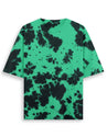 Tie_Dye_Oversized_T-Shirt_Green_Black_Front