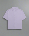 Unisex Oversized Fit Classic Shirt Lavender