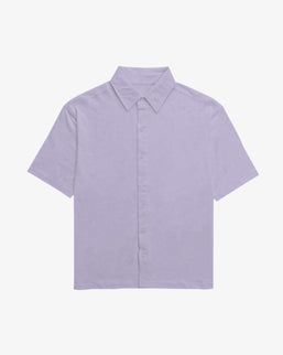 Unisex Oversized Fit Classic Shirt Lavender