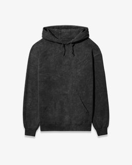 Unisex_Acid_Wash_Hooded_Sweatshirt-Black