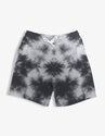 Unisex_Tie_Dye_Shorts_white_Black