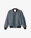 Women-Solid-Bomber-Jacket-charcoalgrey