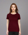 Women's Round Neck Half Sleeve Classic