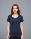 Women's Round Neck Half Sleeve Classic