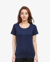 Women's Round Neck Half Sleeve Classic