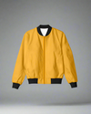 unisex-Solid-Bomber-Jacket-Orange