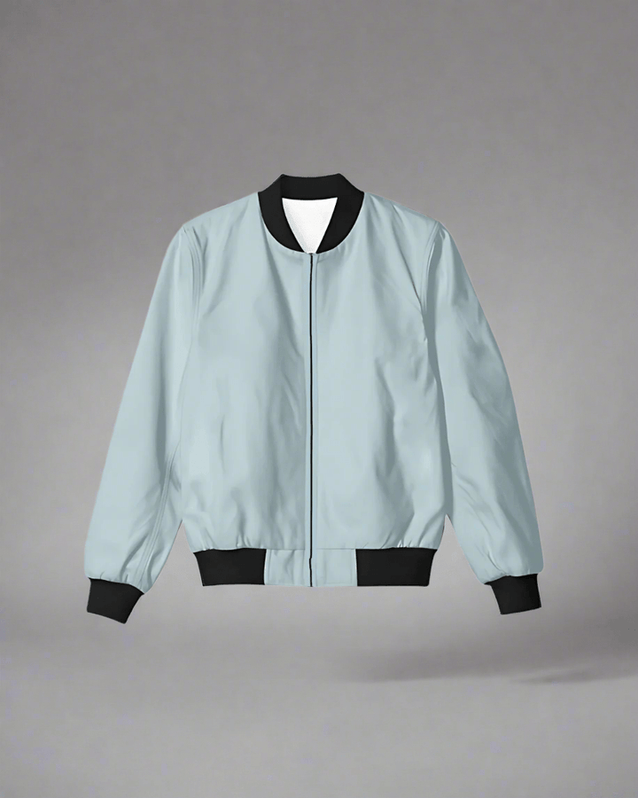 unisex-Solid-Bomber-Jacket-pastel-blue